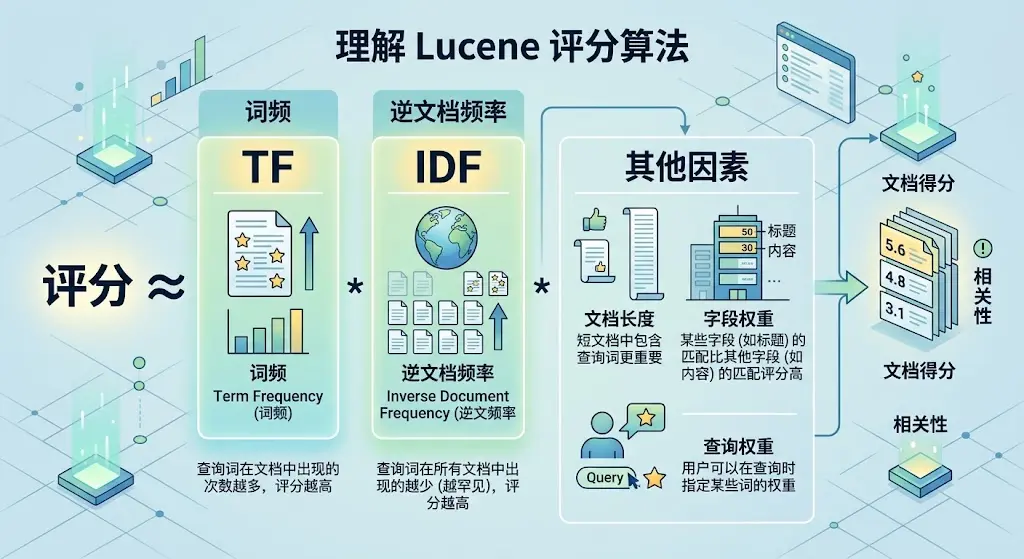 Lucene评分算法解释